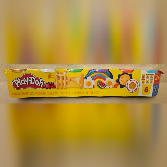 Play-Doh Other - Play-Doh 6 Pieces NWT